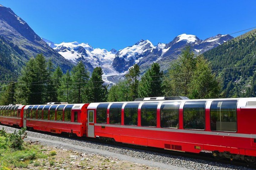 From Milan: St. Moritz and Panoramic Bernina Express Tour 2