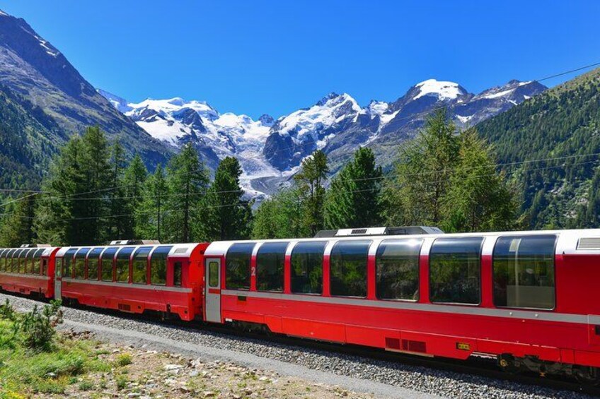 From Milan: St. Moritz and Panoramic Bernina Express Tour 3