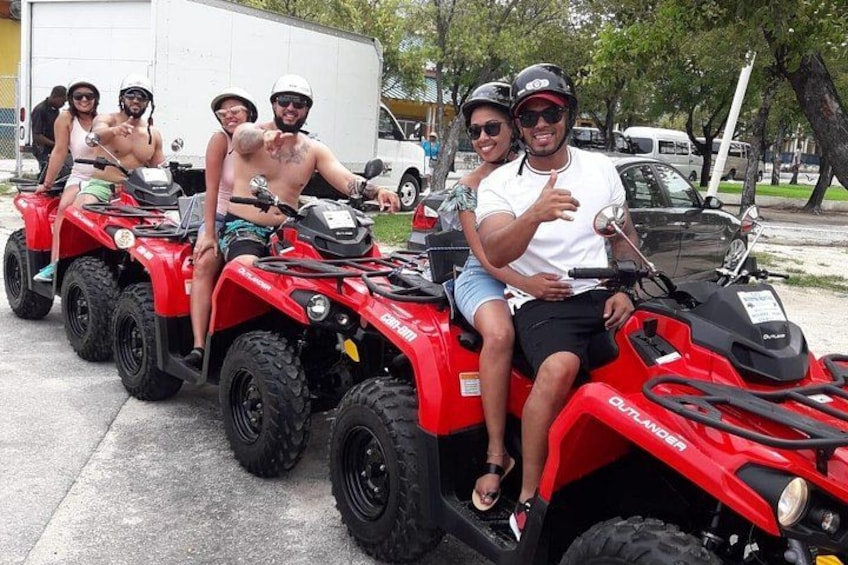Guided ATV Nassau Tour Beach Stop Hotel and Port Pickup Samples 3