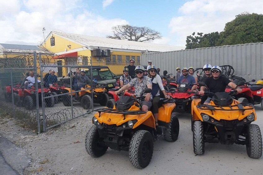 Guided ATV Nassau Tour Beach Stop Hotel and Port Pickup Samples 3