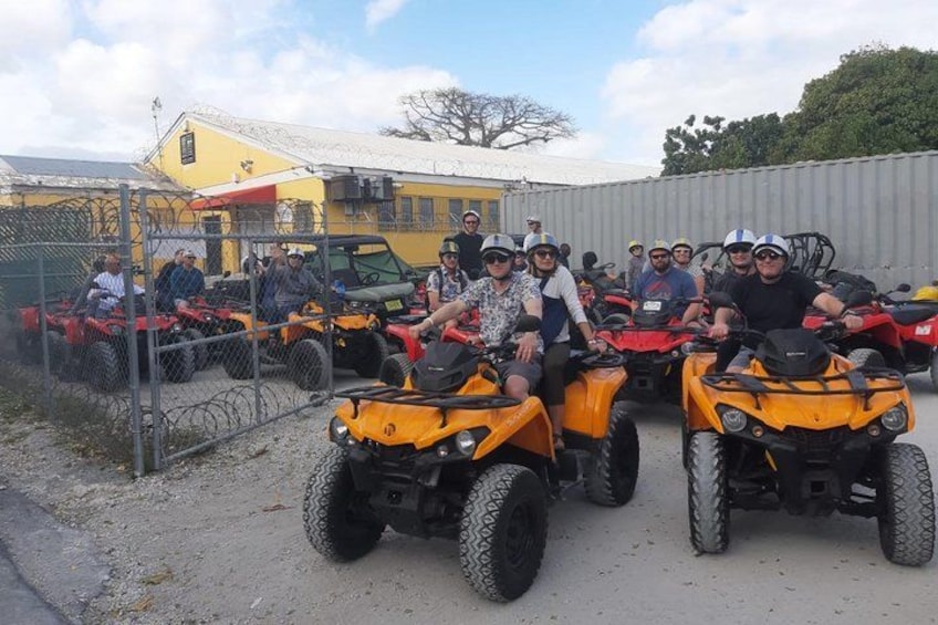 Guided ATV Nassau Tour Beach Stop Hotel and Port Pickup Samples 3