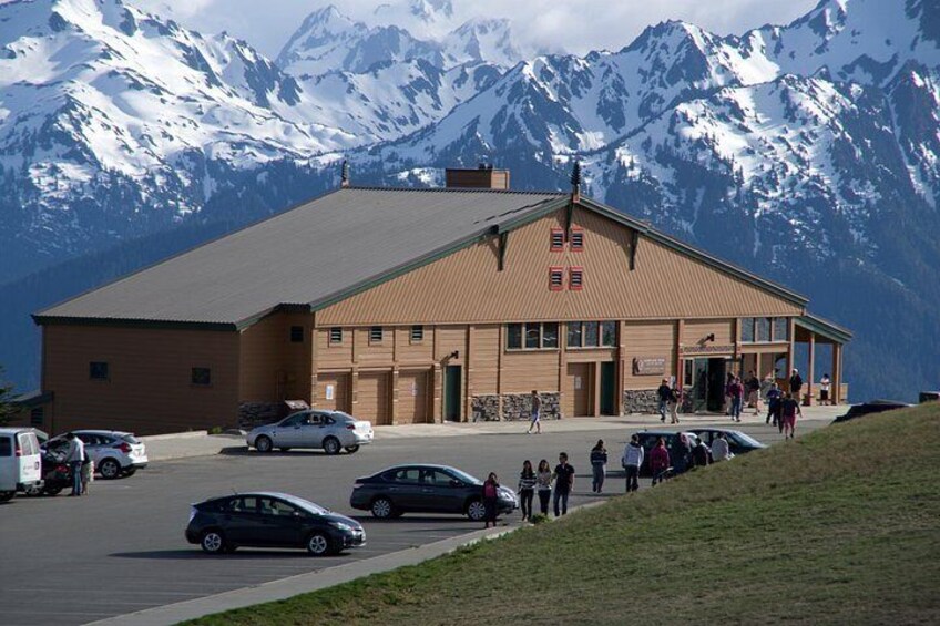 Hurricane Ridge visitors center picture taken by Jack Bluee 4