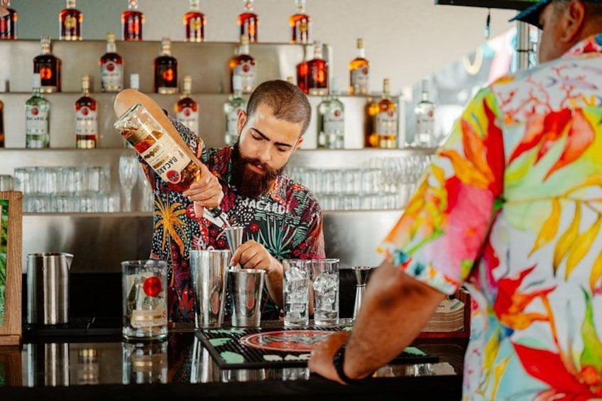 Mixology Class at Casa BACARDÍ in Puerto Rico 2