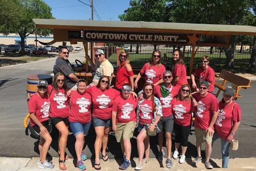 Murals & Mimosas - Cowtown Cycle Party BYOB Public Tour 2