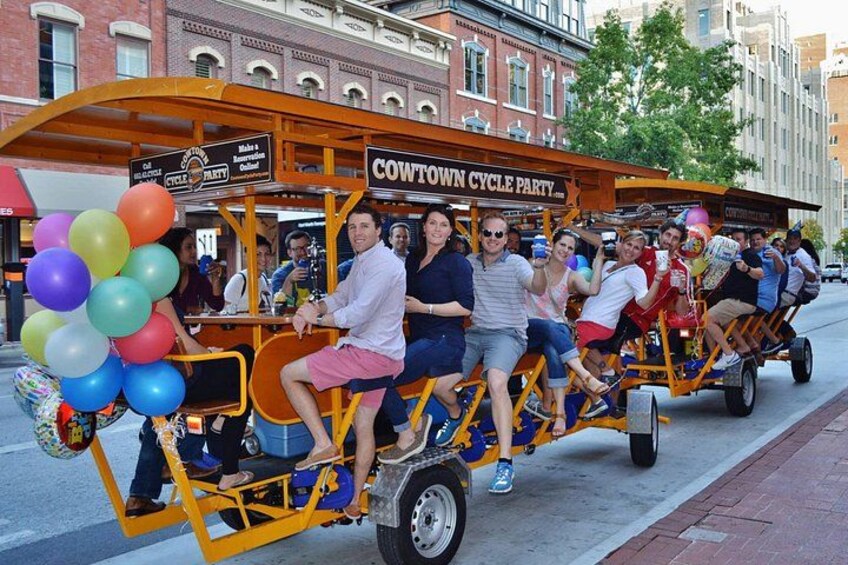 More than 16 people? We have multiple bikes! 2