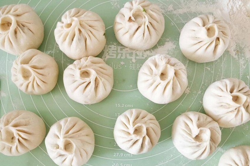 Half-Day Steamed Buns (Bao) Cooking Class with Local Market Visit 1