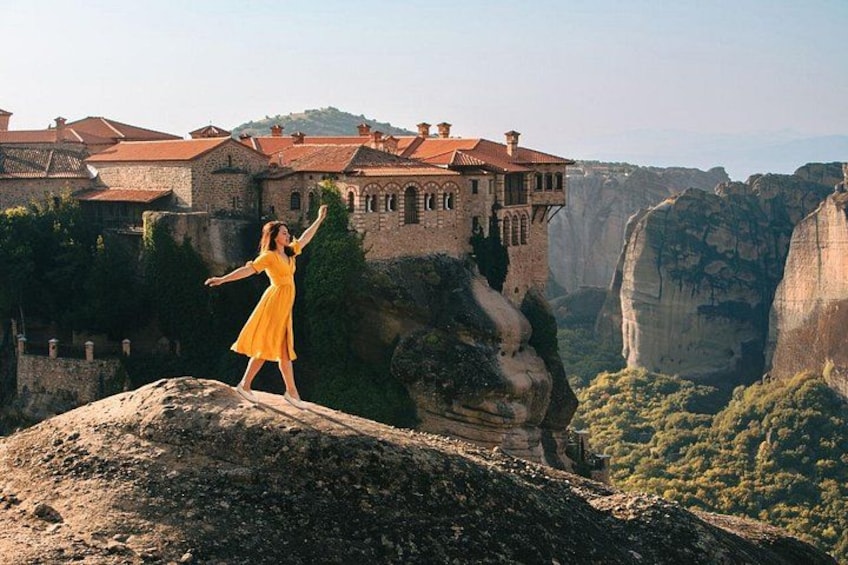 Athens: Meteora Day Trip at 9 AM, Caves, Seaside Stops & Lunch 2