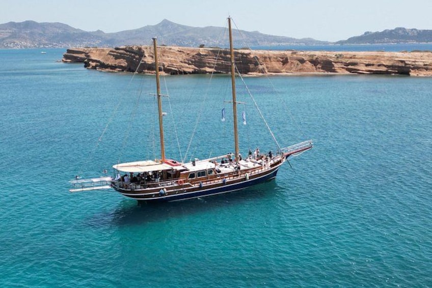 All Day Cruise -3 Islands to Agistri,Moni, Aegina with lunch and drinks included 5