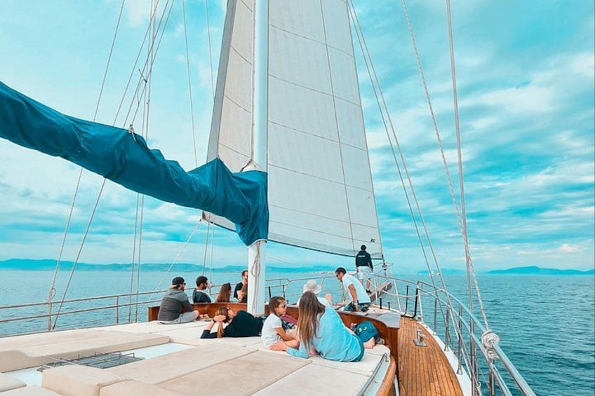 All Day Cruise -3 Islands to Agistri,Moni, Aegina with lunch and drinks included 4