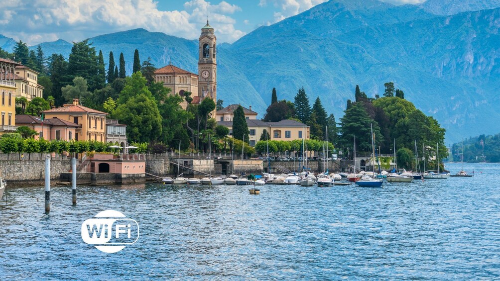 From Como: Lugano and Bellagio with Enchanting Boat Cruise