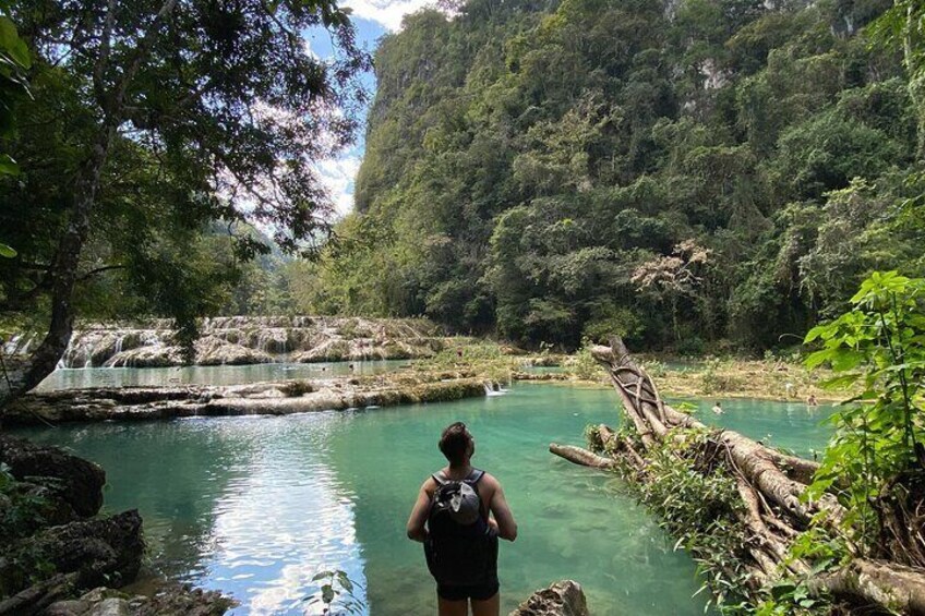 Enjoy The Natural Pools Of Semuc Champey + The Lanquin Caves - Tour from Coban