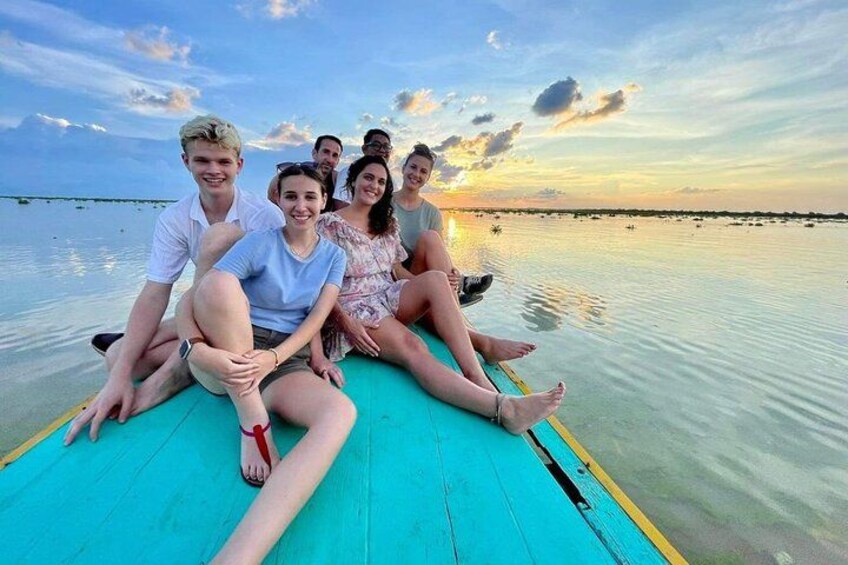 Sunset tour of Kampong Phluk stilts home village on the Tonle Sap 2
