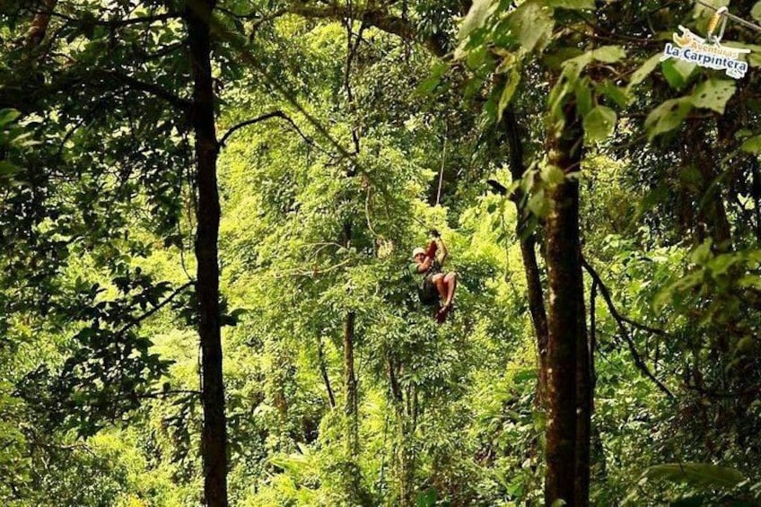 Zip Line, Rappel, Hiking La Carpintera Tour in San Jose 4