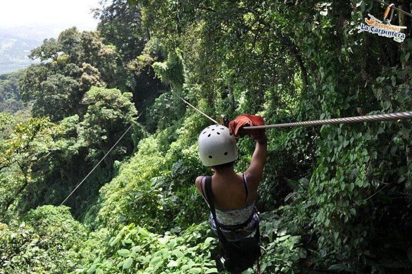 Zip Line, Rappel, Hiking La Carpintera Tour in San Jose 2