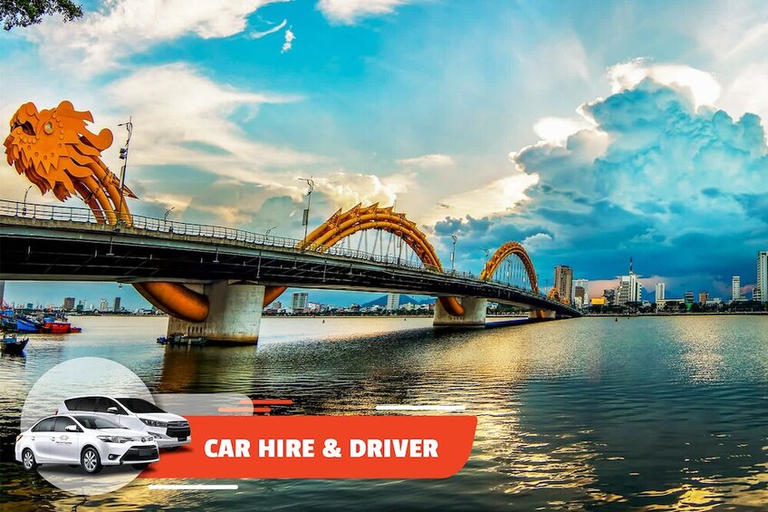 Car Hire & Driver: Full-day visit Da Nang city or Hoi An town from Hue