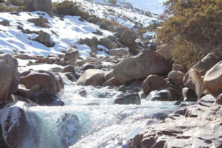Ice cold glacier water 5