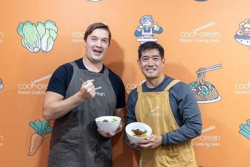 Cook 3 Authentic Korean Dishes with Local Market Tour 3