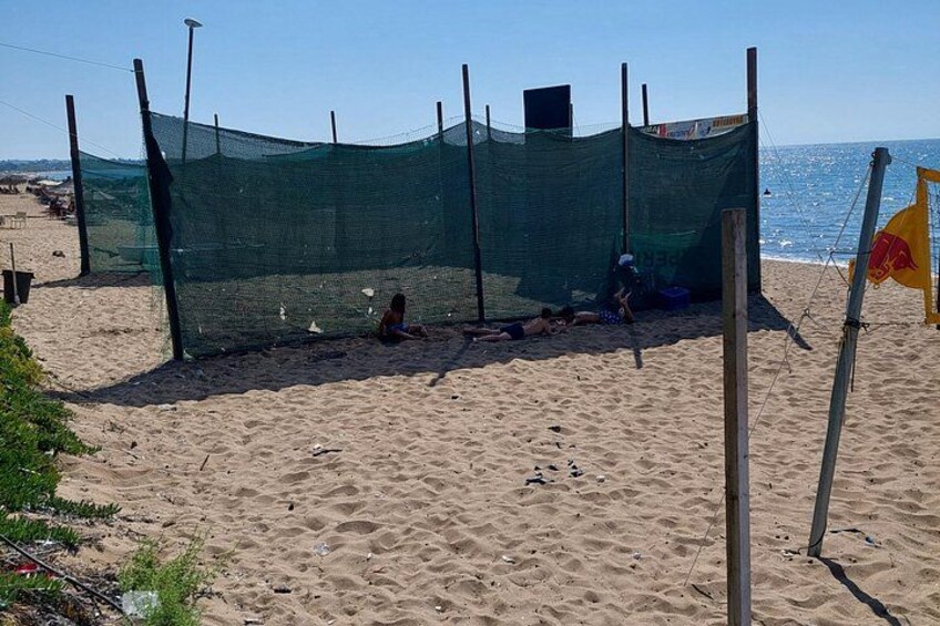 The beach racket closet area 3