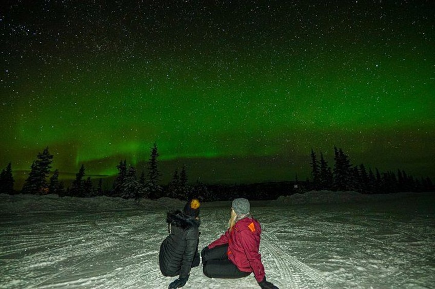 The sky was on fire, and we were right there to catch it. 2
