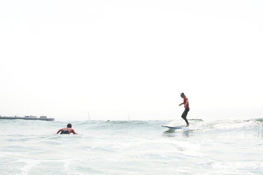Beginner Surf Lesson in Santa Cruz 4
