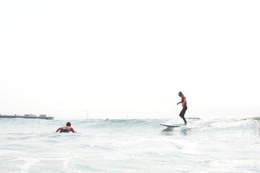 Beginner Surf Lesson in Santa Cruz 3