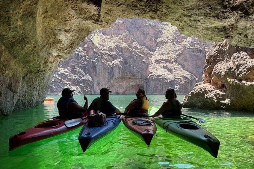 Emerald Cave Self-Guided Kayak Tour in Black Canyon 2