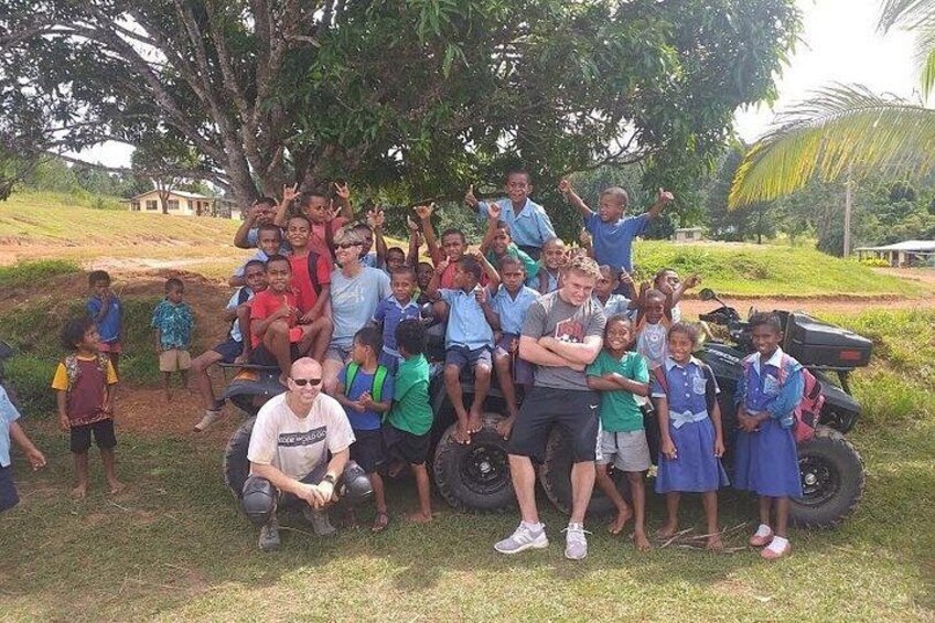 Visit a local village and school 4