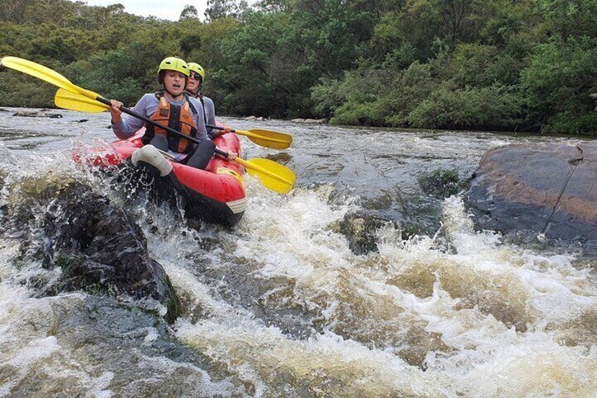 Whitewater Sports rafting on the Yarra river