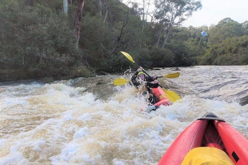 Whitewater Sports rafting on the Yarra river 2