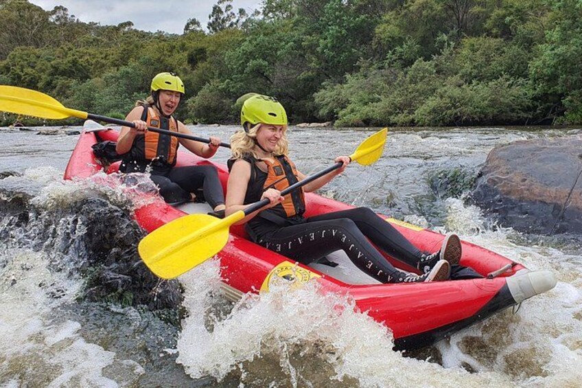 Whitewater Sports rafting on the Yarra river 2