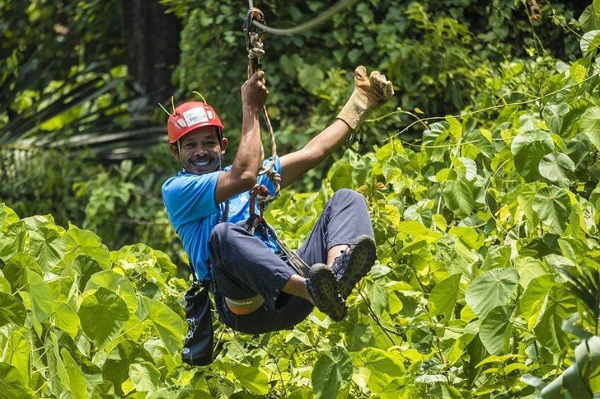 Zone A + B PACKAGE Zipline Adventure Experience 4