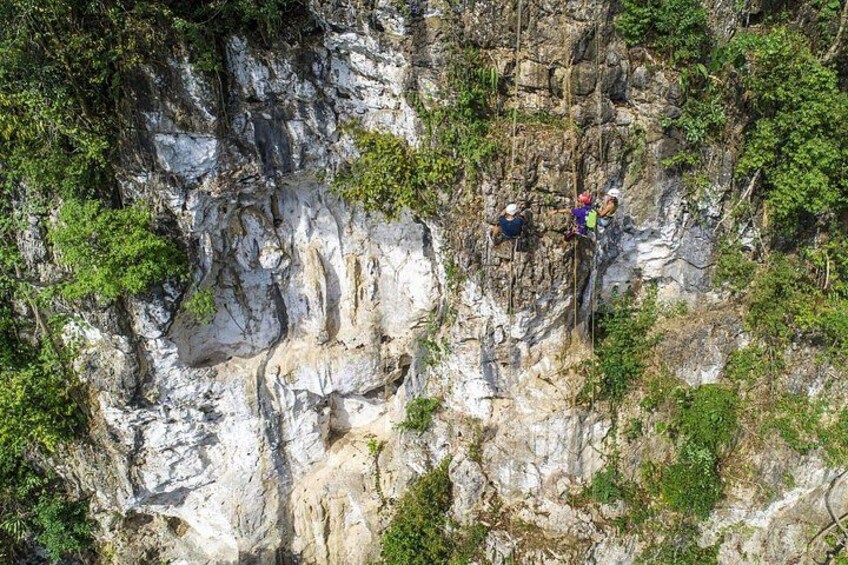 Abseiling 4