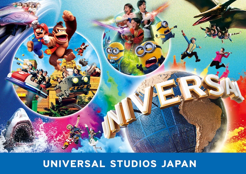 Universal Studios Japan® Theme Park Admission with Transportation 2