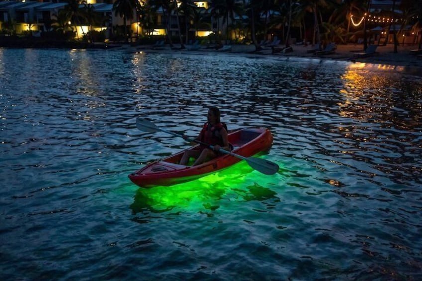 Illuminated Night Kayaking at the Elysian Resort 3