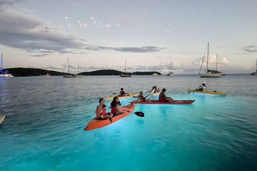 Illuminated Night Kayaking at the Elysian Resort 2