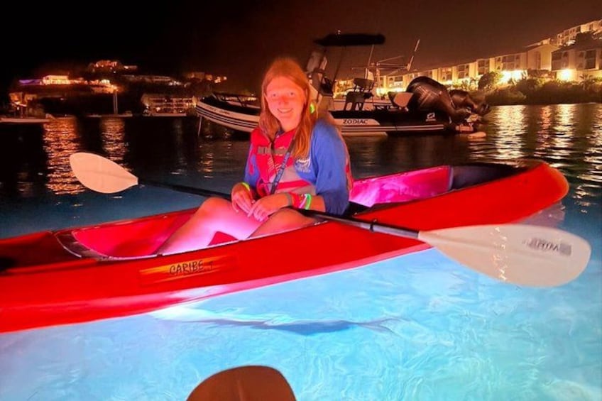Illuminated Night Kayaking at the Elysian Resort 1
