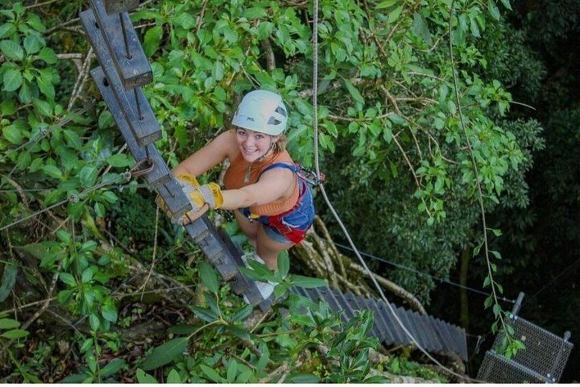 The Original Canopy Tour Monteverde, Zipline 3
