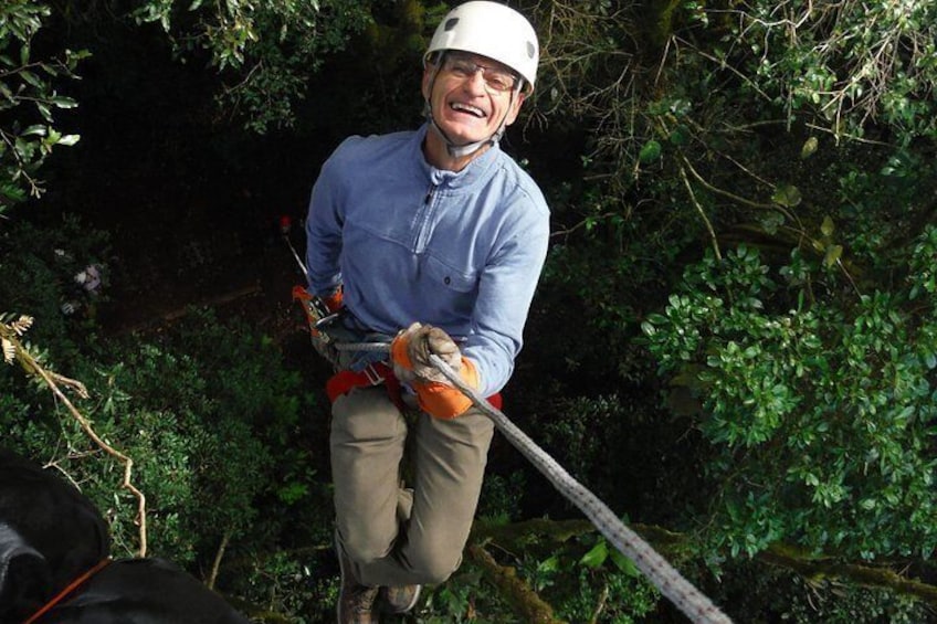 The Original Canopy Tour Monteverde, Zipline 4
