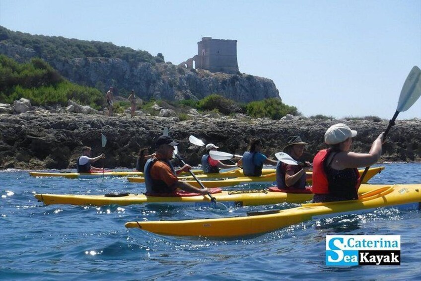 Exit from the Bay of Porto Selvaggio 3