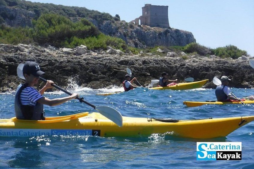 Exit from the Bay of Porto Selvaggio 4