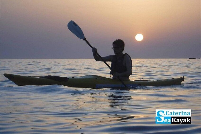 Porto Selvaggio kayak tour + cliff diving + cold spring immersion 5