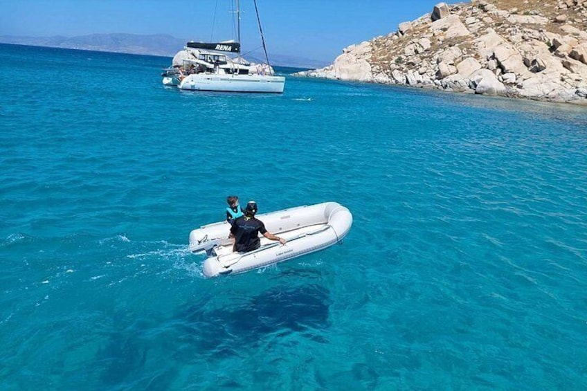 Private Catamaran All-Inclusive Cruise in Naxos 3