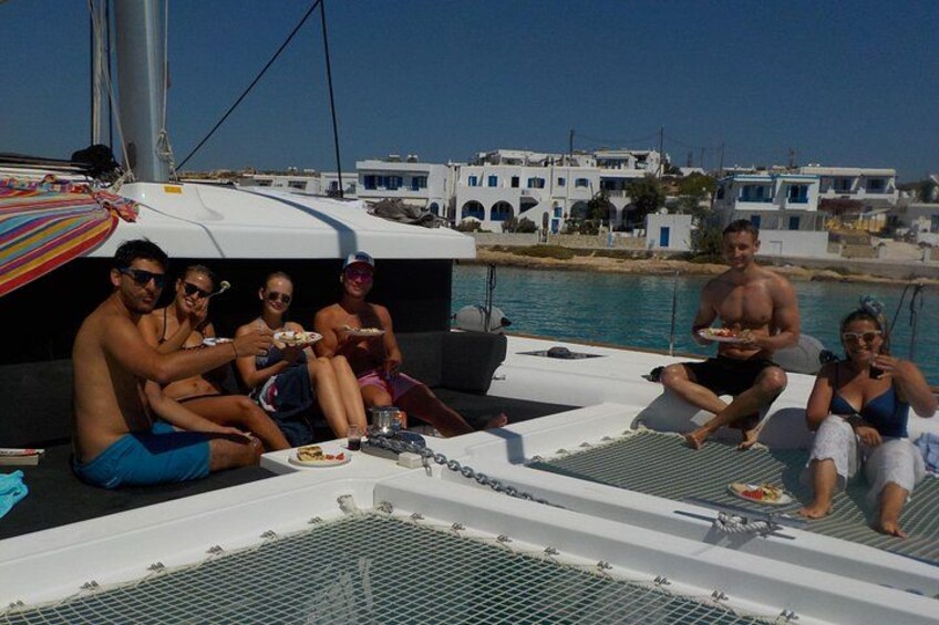Private Catamaran All-Inclusive Cruise in Naxos 4