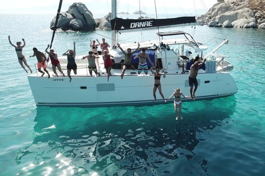 Private Catamaran All-Inclusive Cruise in Naxos 1