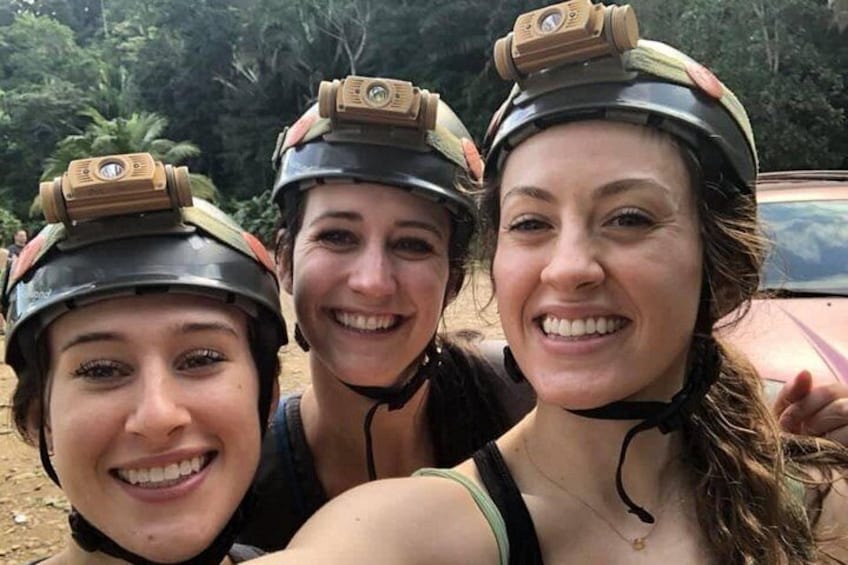 Christine S and her friends are excited for the ATM Cave tour. Thank you for sharing this photo Christine 3