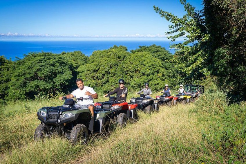 Our ATV tour takes you to the "islands" of Samoa, Tonga, Fiji, and Hawaii. Engage in fun hands on activities and learn about the culture at each spot. 5