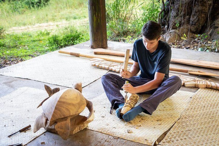 Polynesian Cultural Carving Experience in Kona 3
