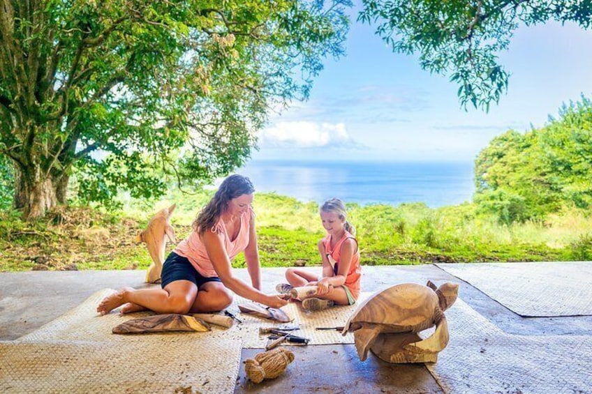 Polynesian Cultural Carving Experience in Kona 2