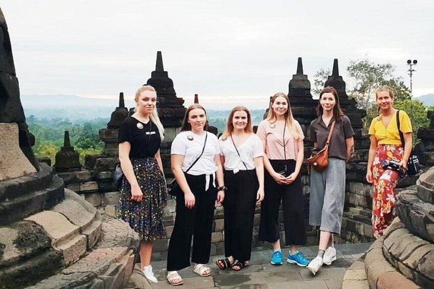 Borobudur Sunrise from setumbu Hill , Merapi Volcano & Prambanan Full Day Tour 3