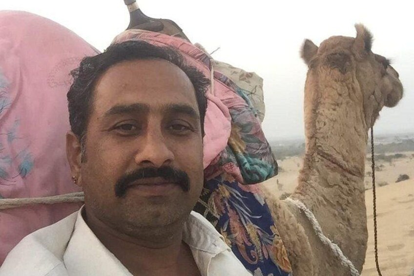 Half-Day Sunset Camel Safari in Rajasthan 2